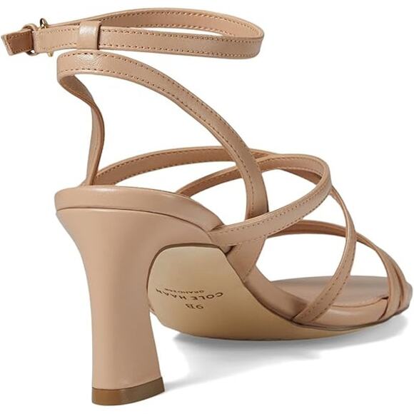NWT Cole Haan Women's Addie Strappy Sandals Heeled, Brush Leather-Size 9 - Picture 6 of 7